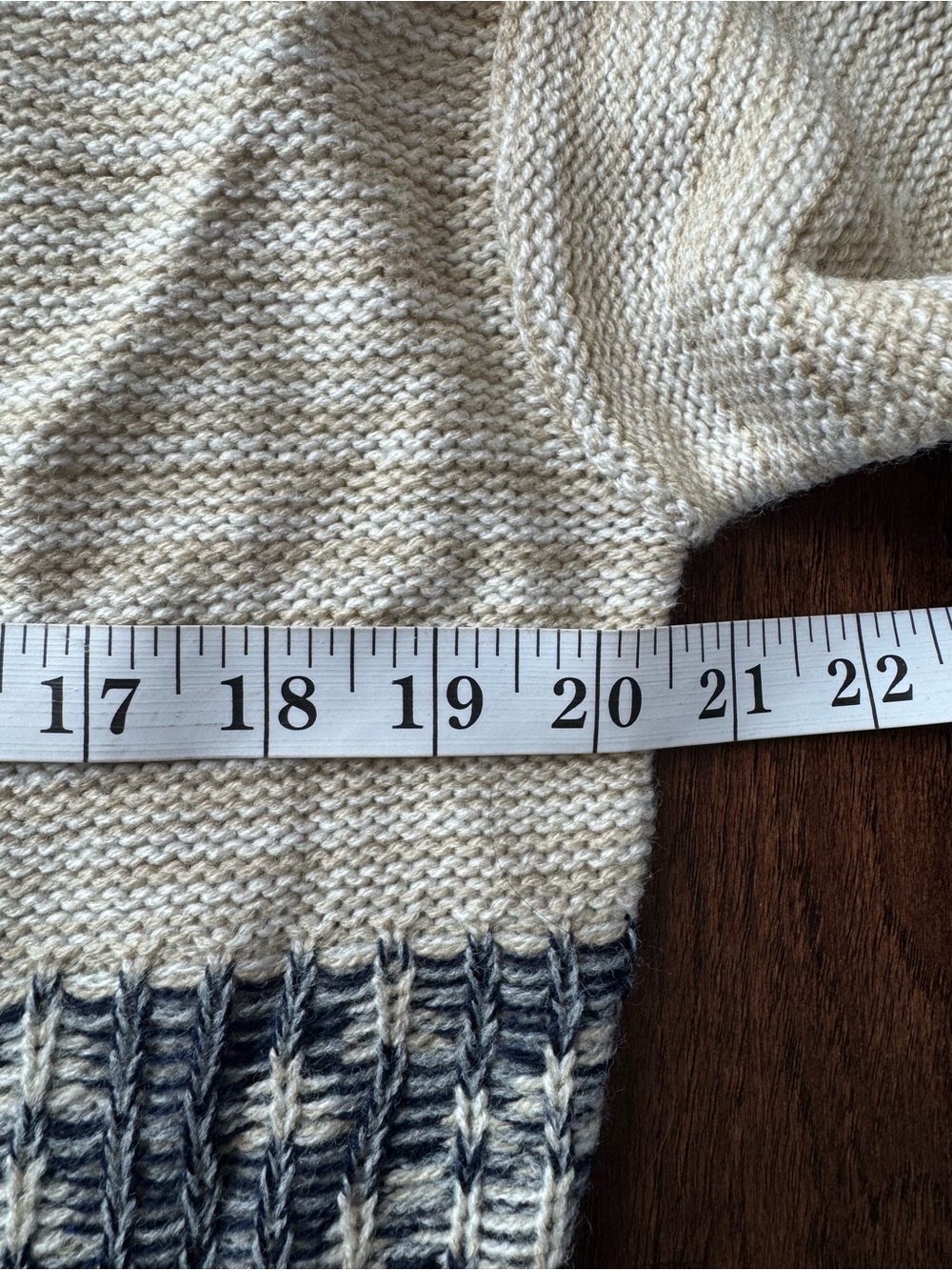 NWT Alya Cream Open-Front Fair Isle Cardigan Size S - Picture 4 of 7